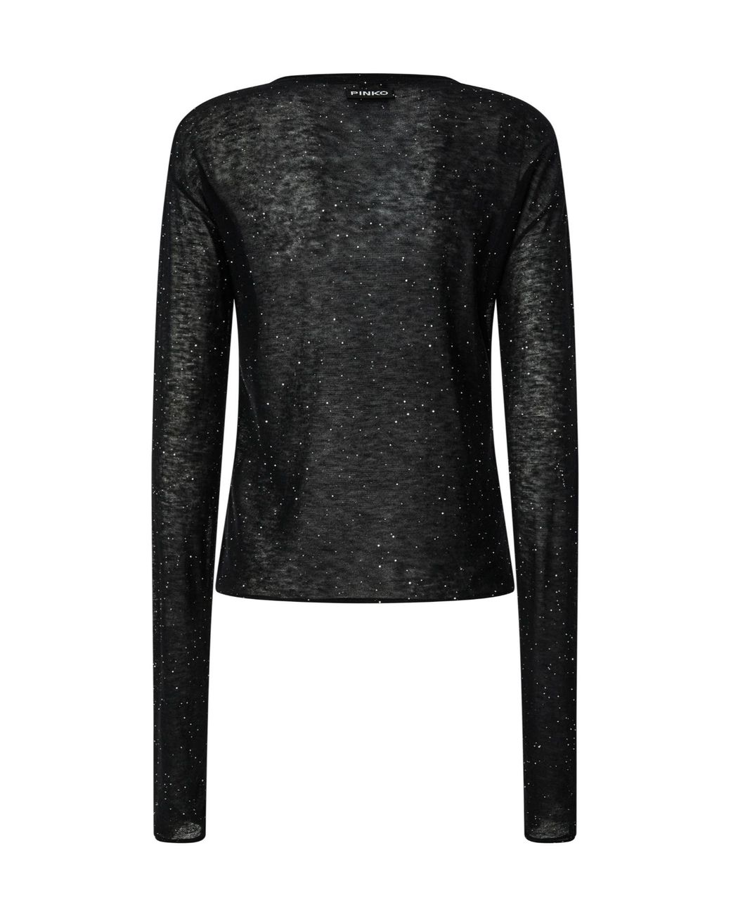Pinko Black V-Neck Knitted Jumper