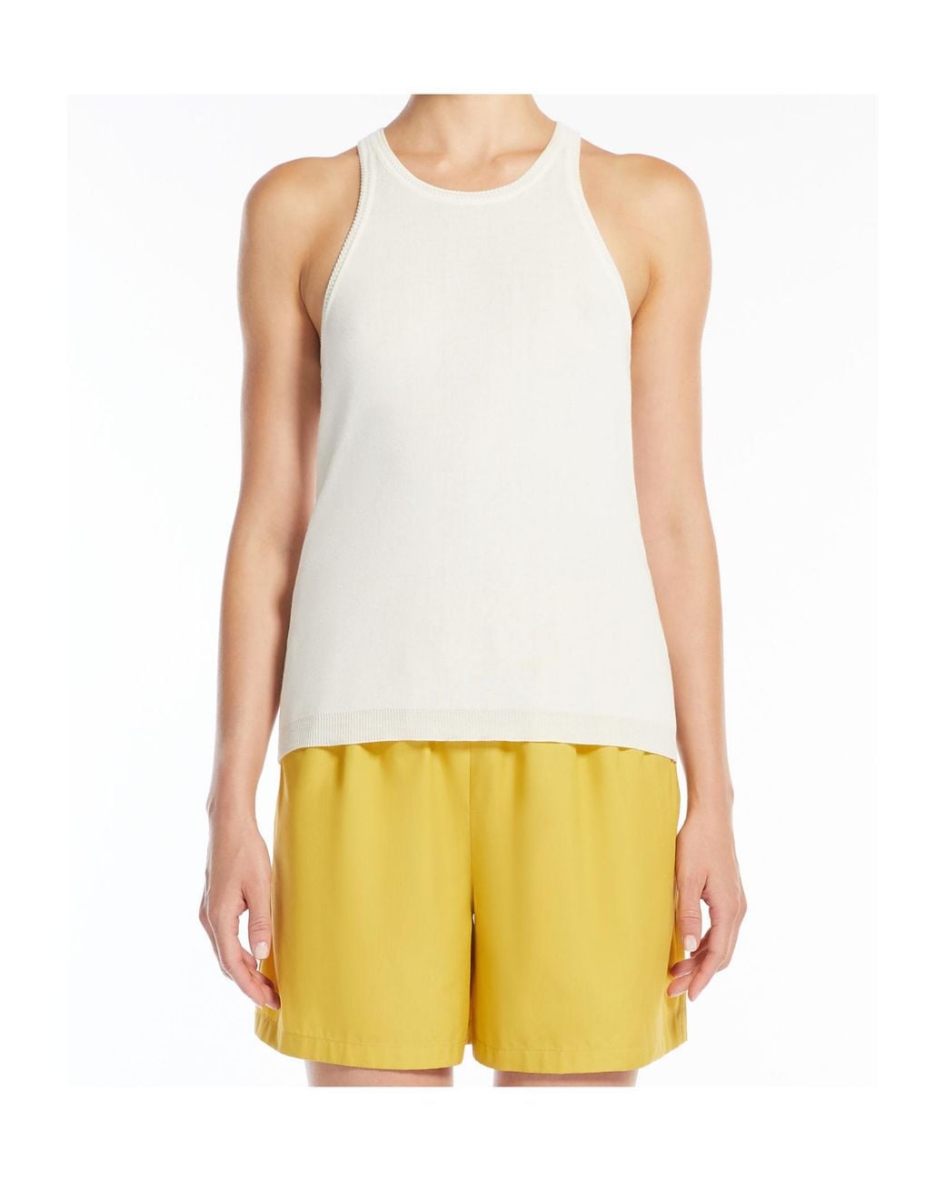 Max Mara White Top