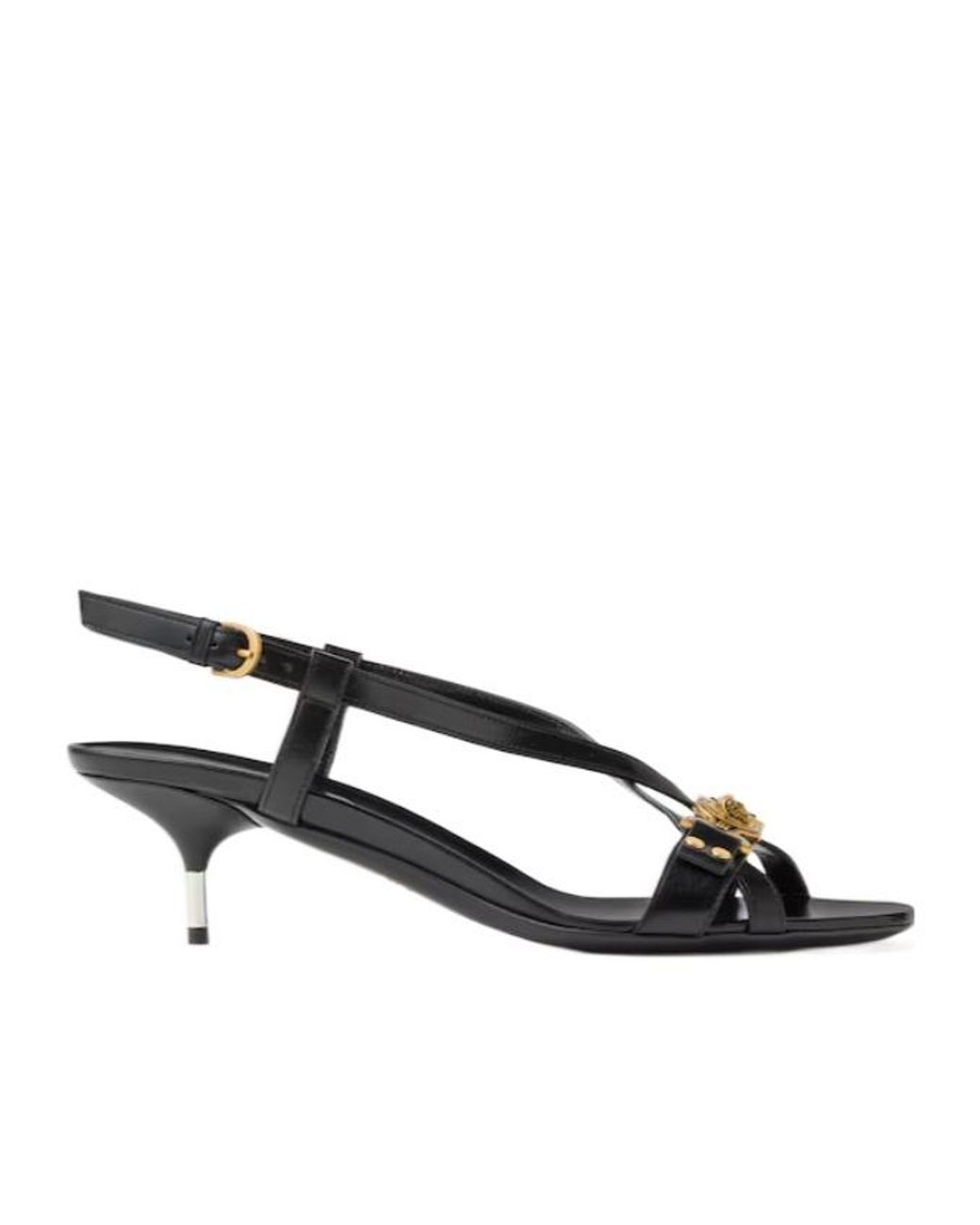Versace Brown Marisa Heeled Sandals