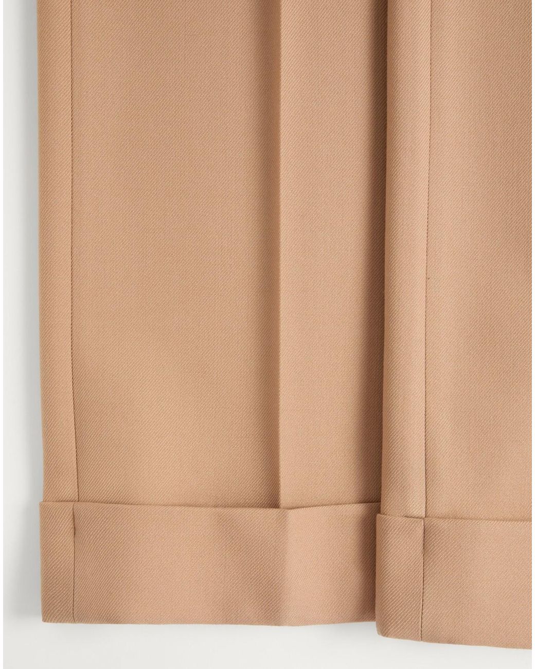 Valentino White Turn-Up Hem Tailored Trousers for men