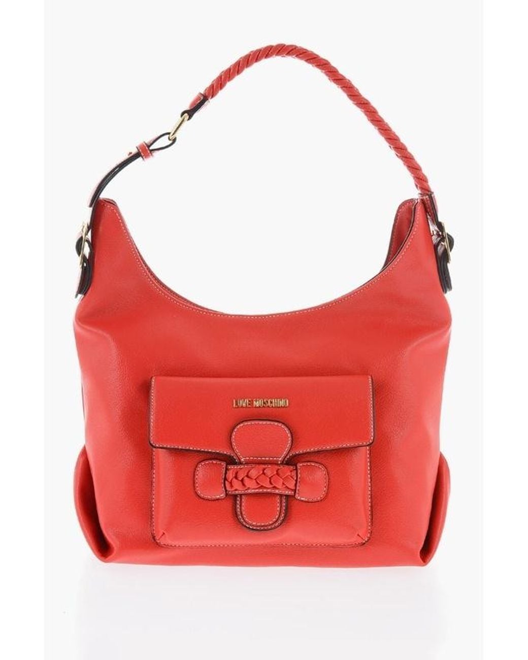 Moschino Zippered Shoulder Bag