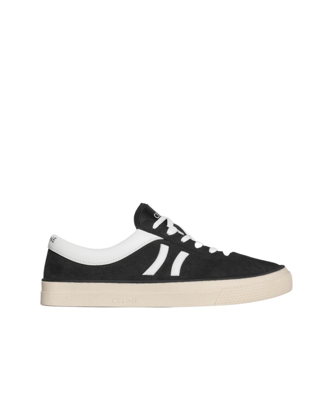 Céline Black Sunset Low Lace-Up Sneaker for men