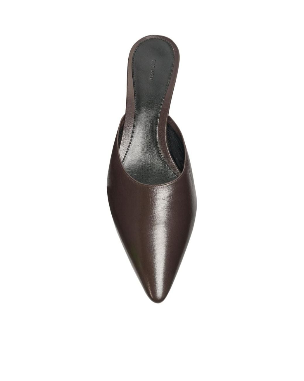 The Row Brown Liisa Kitten Mules