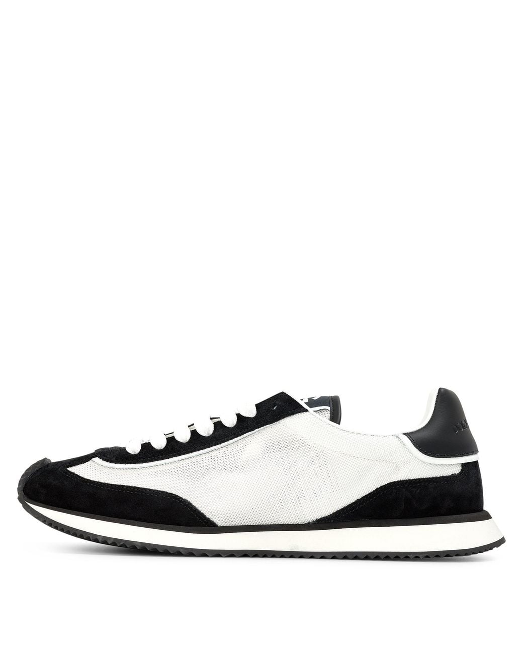 Dolce & Gabbana White Color-Blocked Sneakers for men