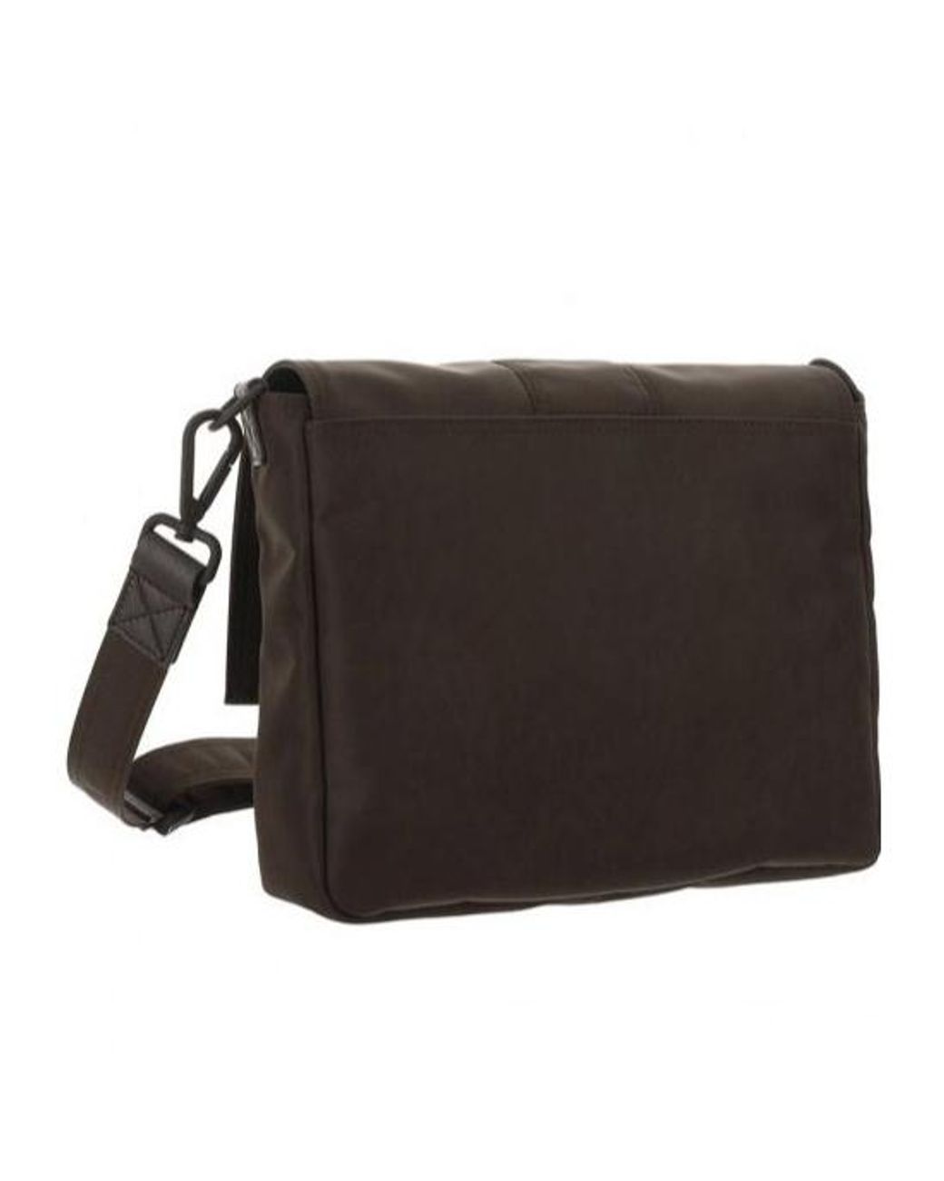 Fendi Black Baguette Medium Messenger Bag for men