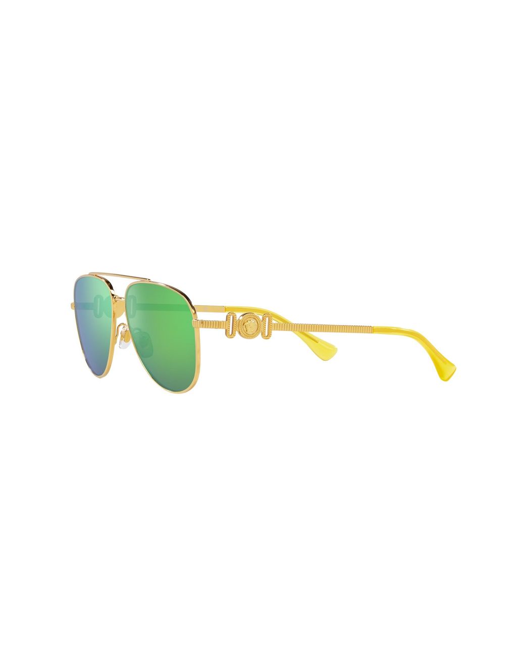 Versace Green Full Frame Sunglasses