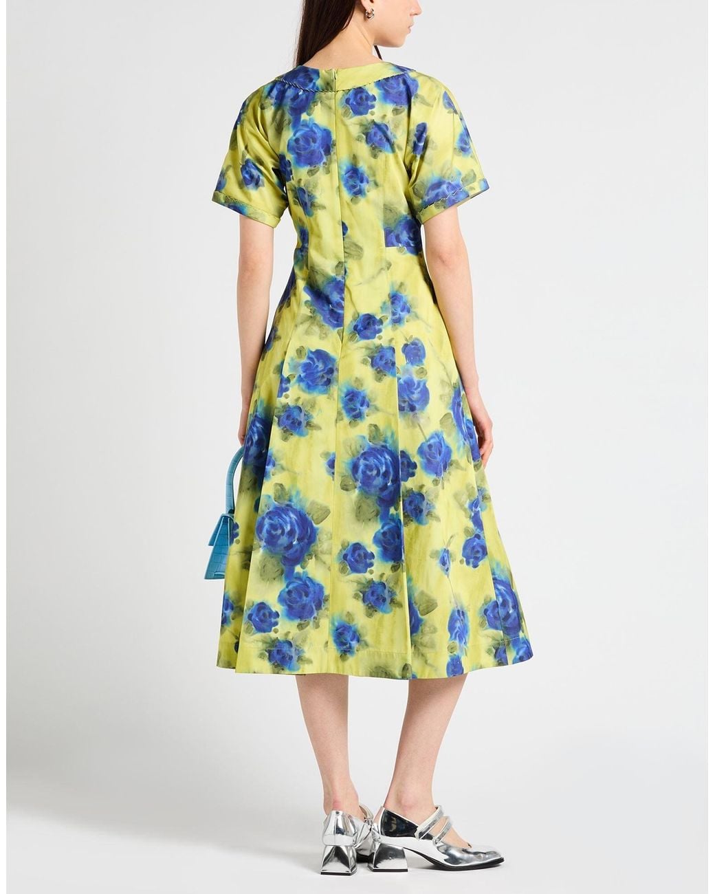Marni Blue Midi Dress