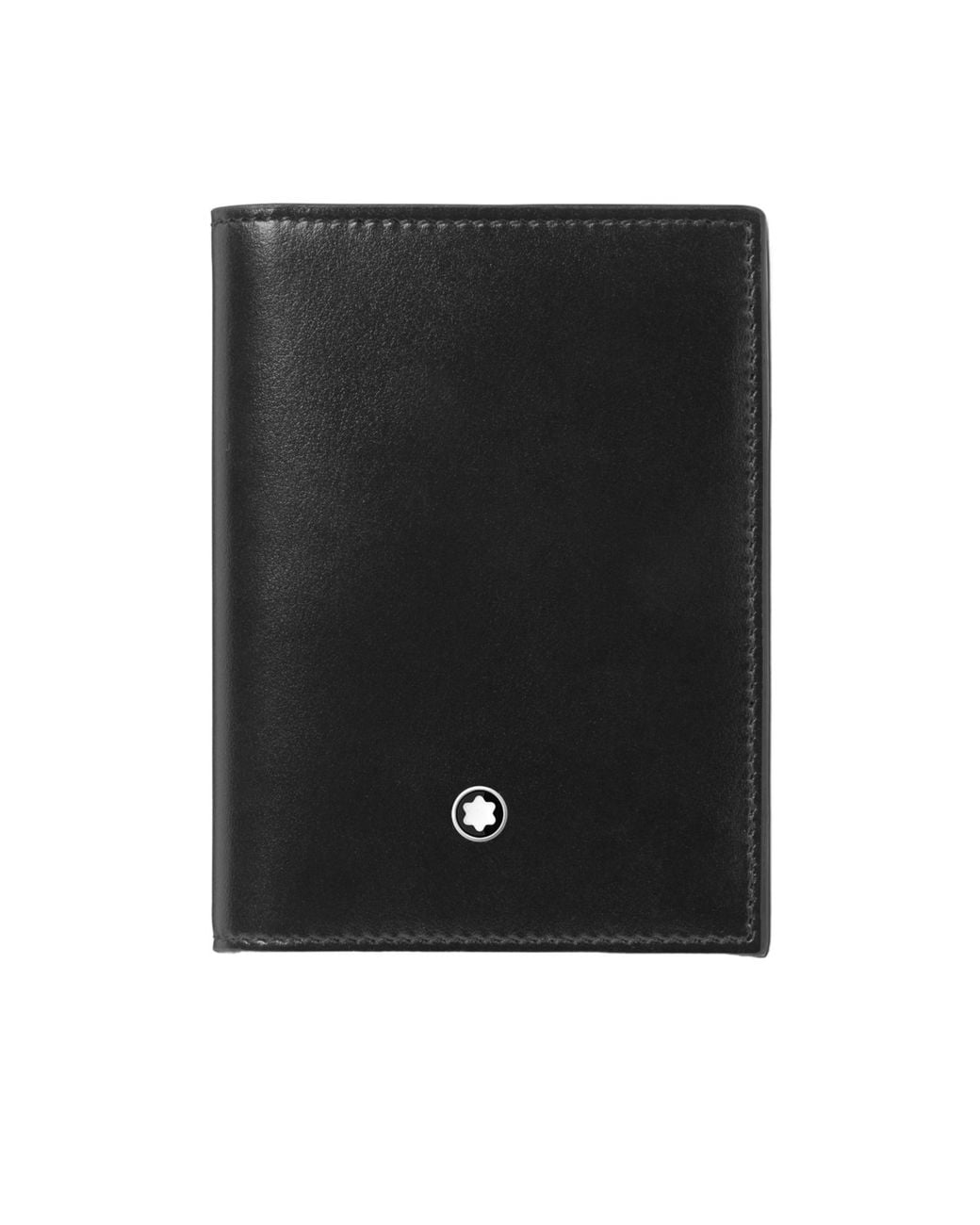 Montblanc Black Meisterstück Card Holder 4Cc for men