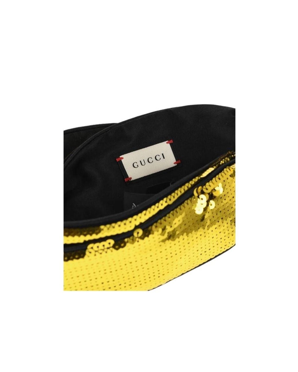 Gucci Yellow Sequin Hair Band