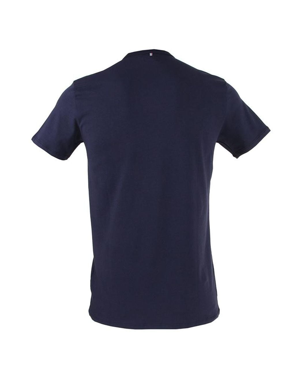 Armani Jeans Blue Printed T-Shirt for men