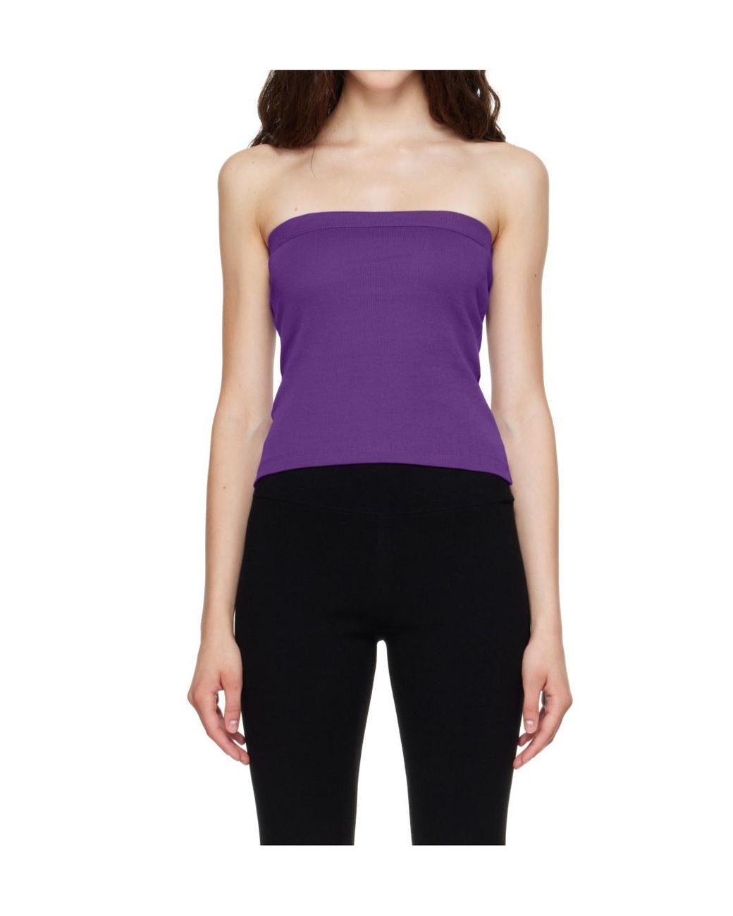 Flore Flore Purple Bes Tube Top