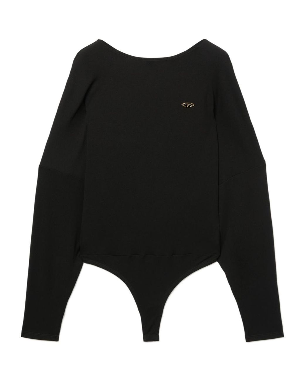 Emilio Pucci Black Jersey Bodysuit