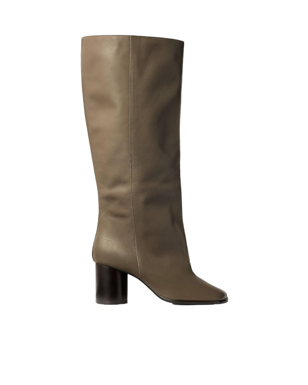 Lemaire Green High Heel Knee-High Boots