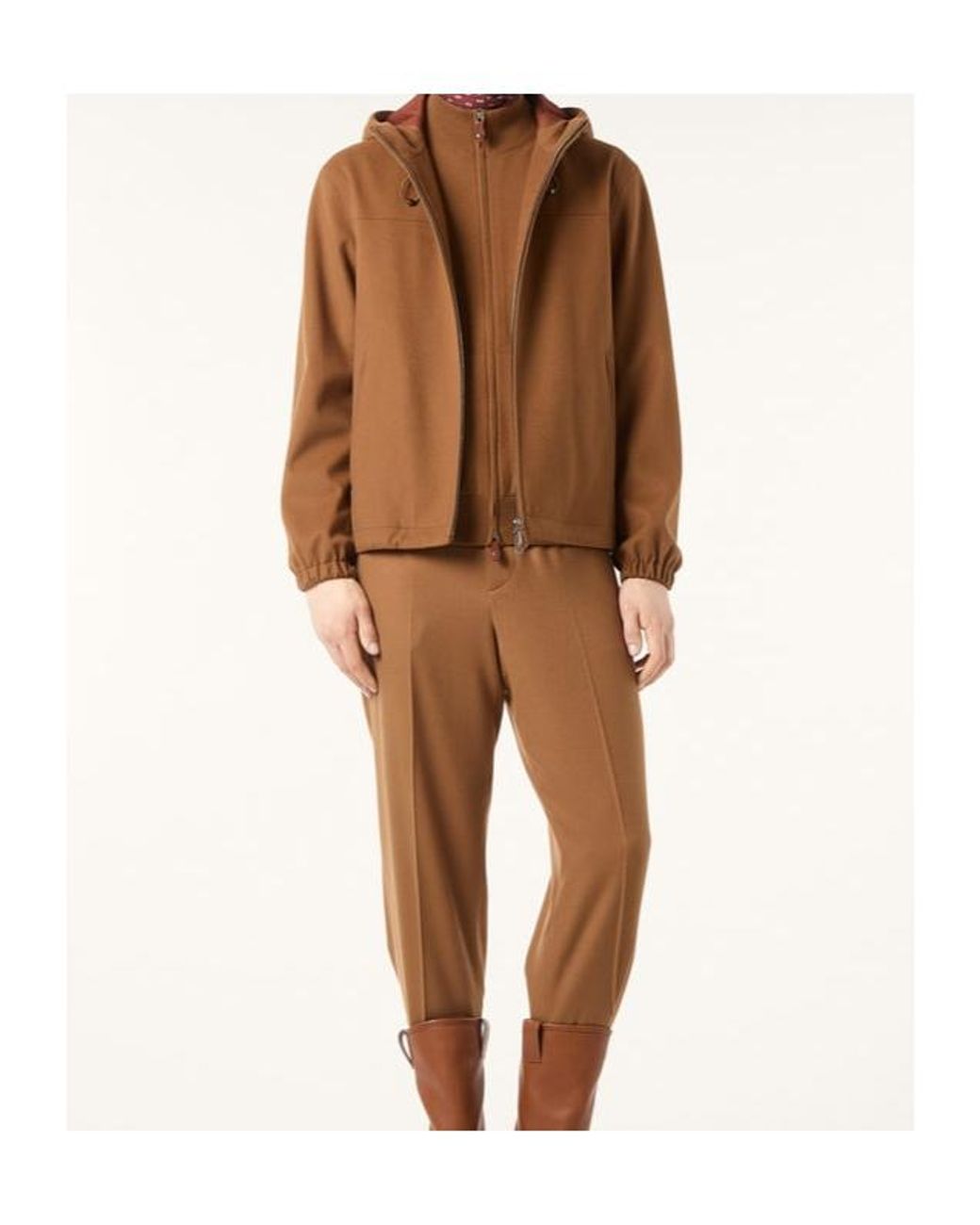 Loro Piana Brown Classic Bomber for men