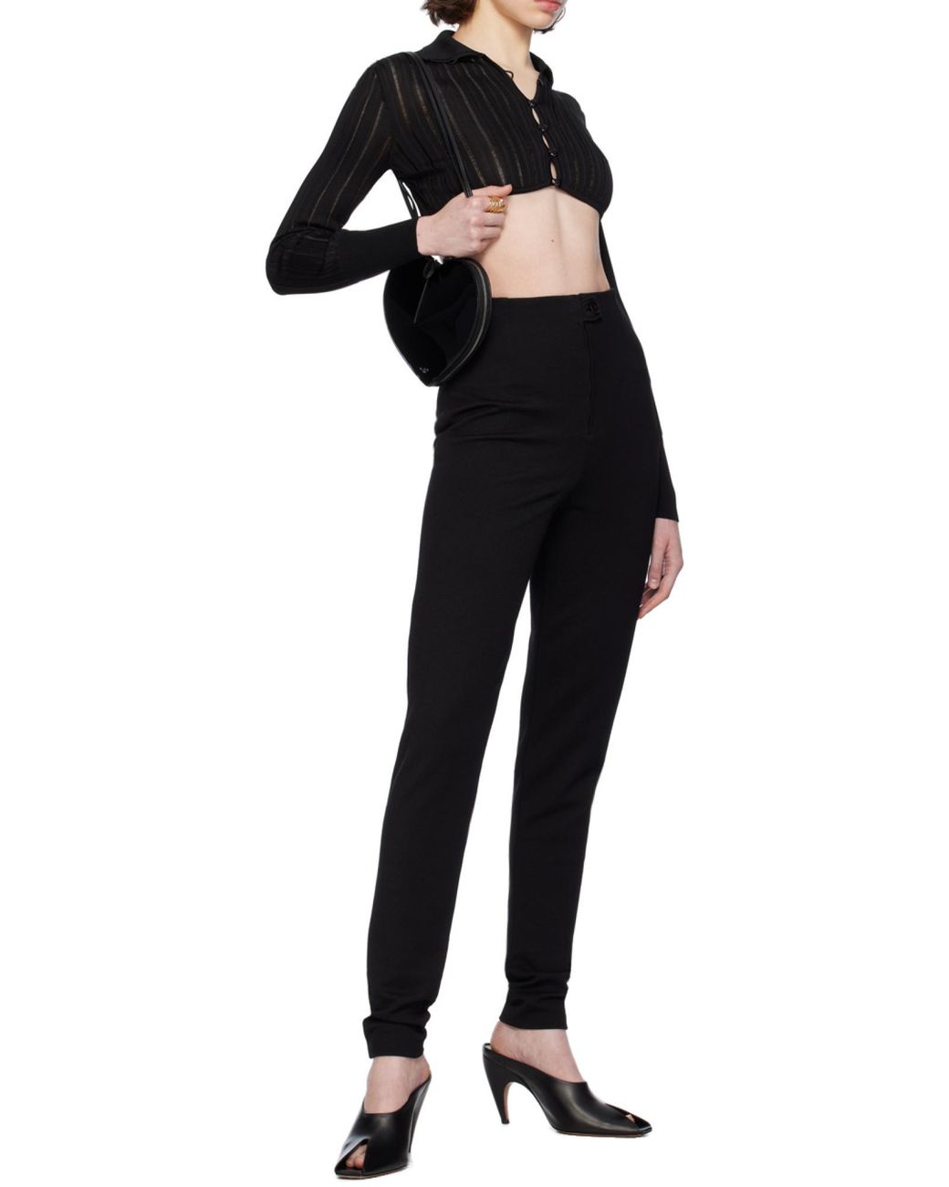 Alaïa Black Alaïa Crinoline Cardigan