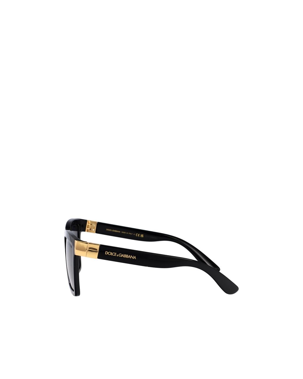 Dolce & Gabbana Black Eyewear Square Frame Sunglasses