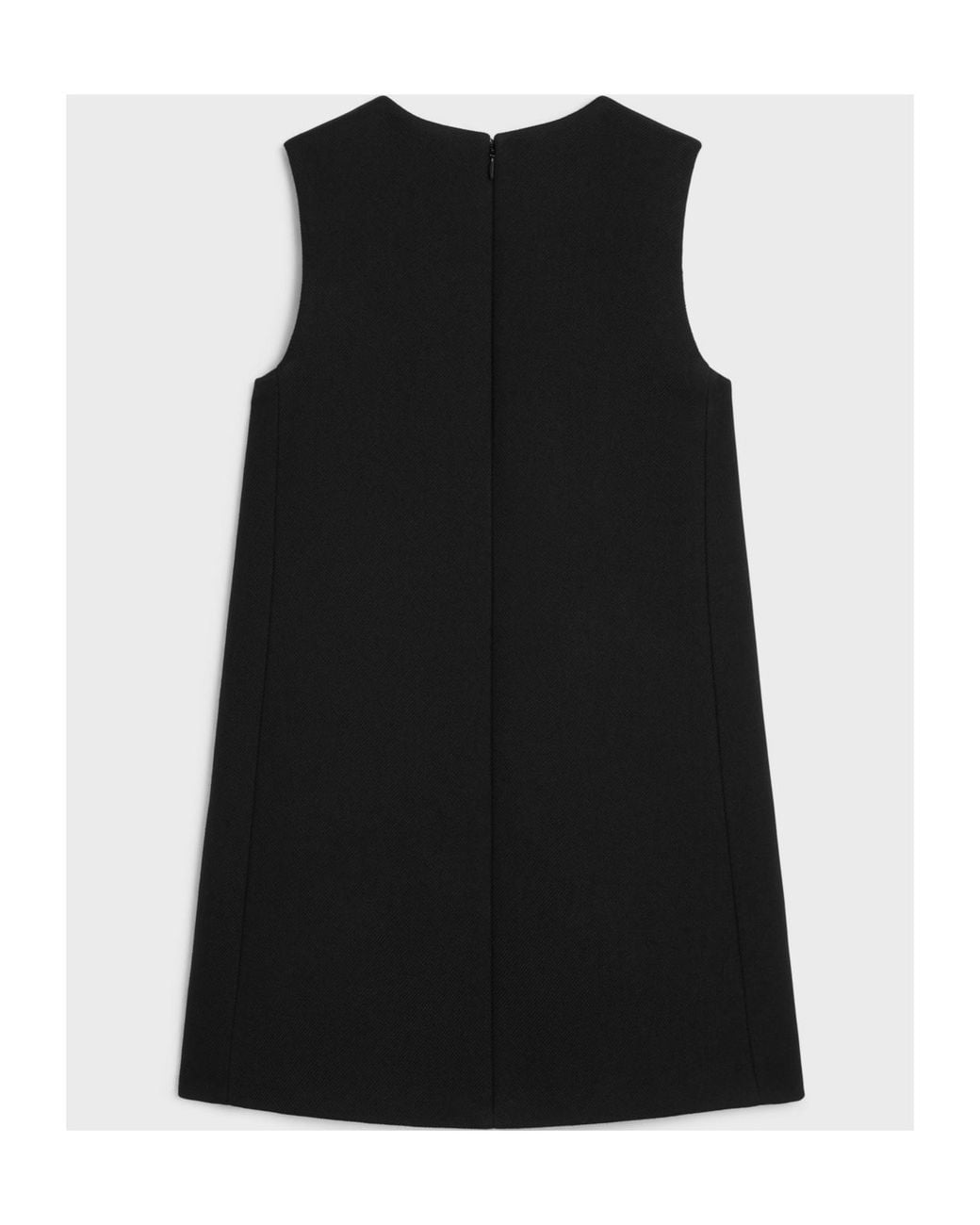 Céline Black Trapeze Mini Dress