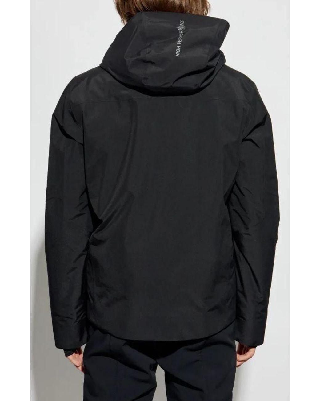 Moncler Black Long-Sleeve Casual Jacket for men