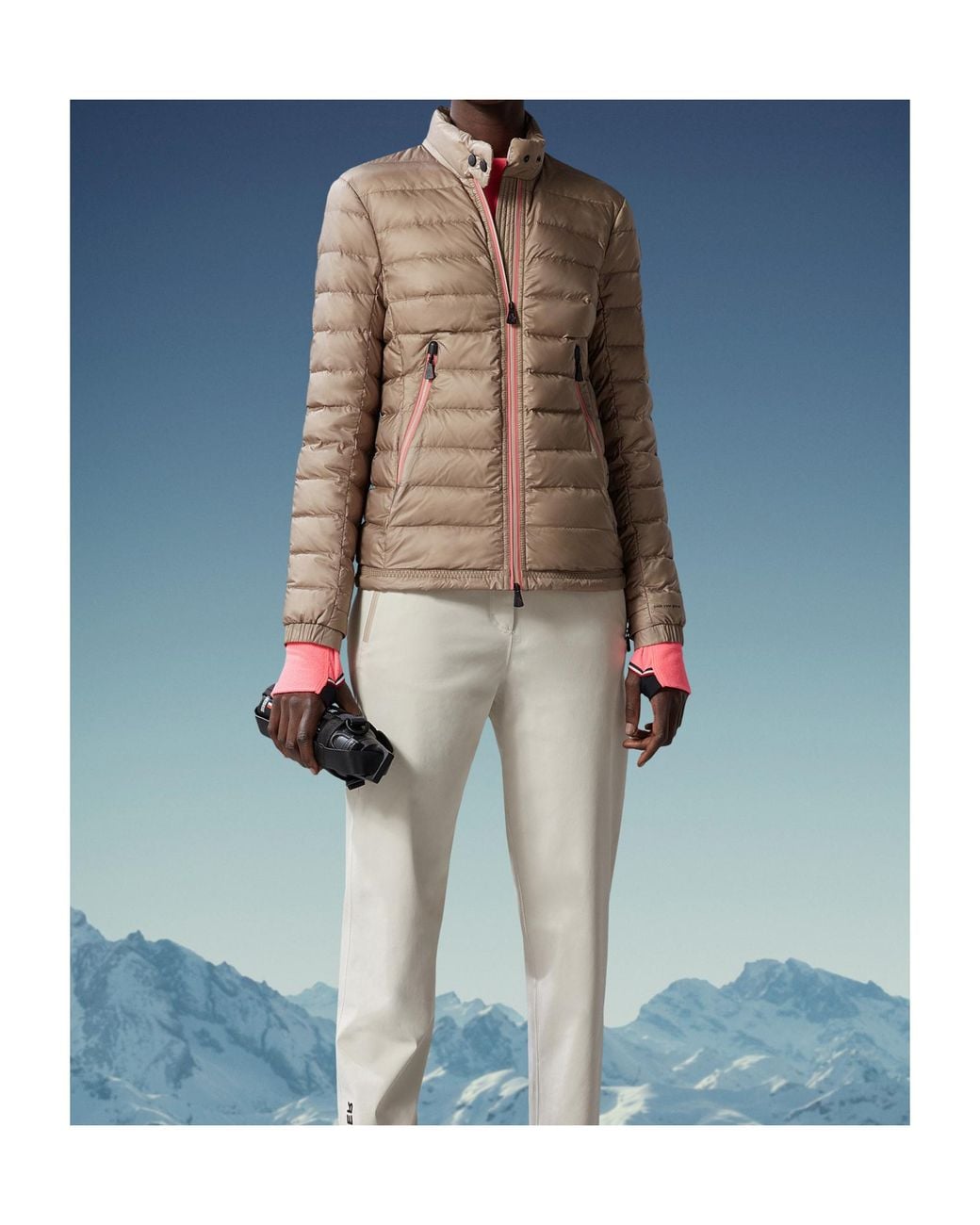Moncler Brown Walibi Short Down Jacket