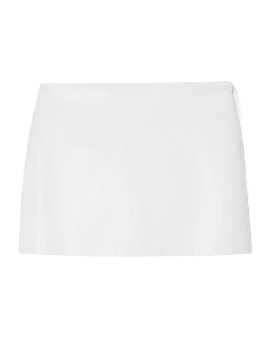 Agolde White Mini Skirt
