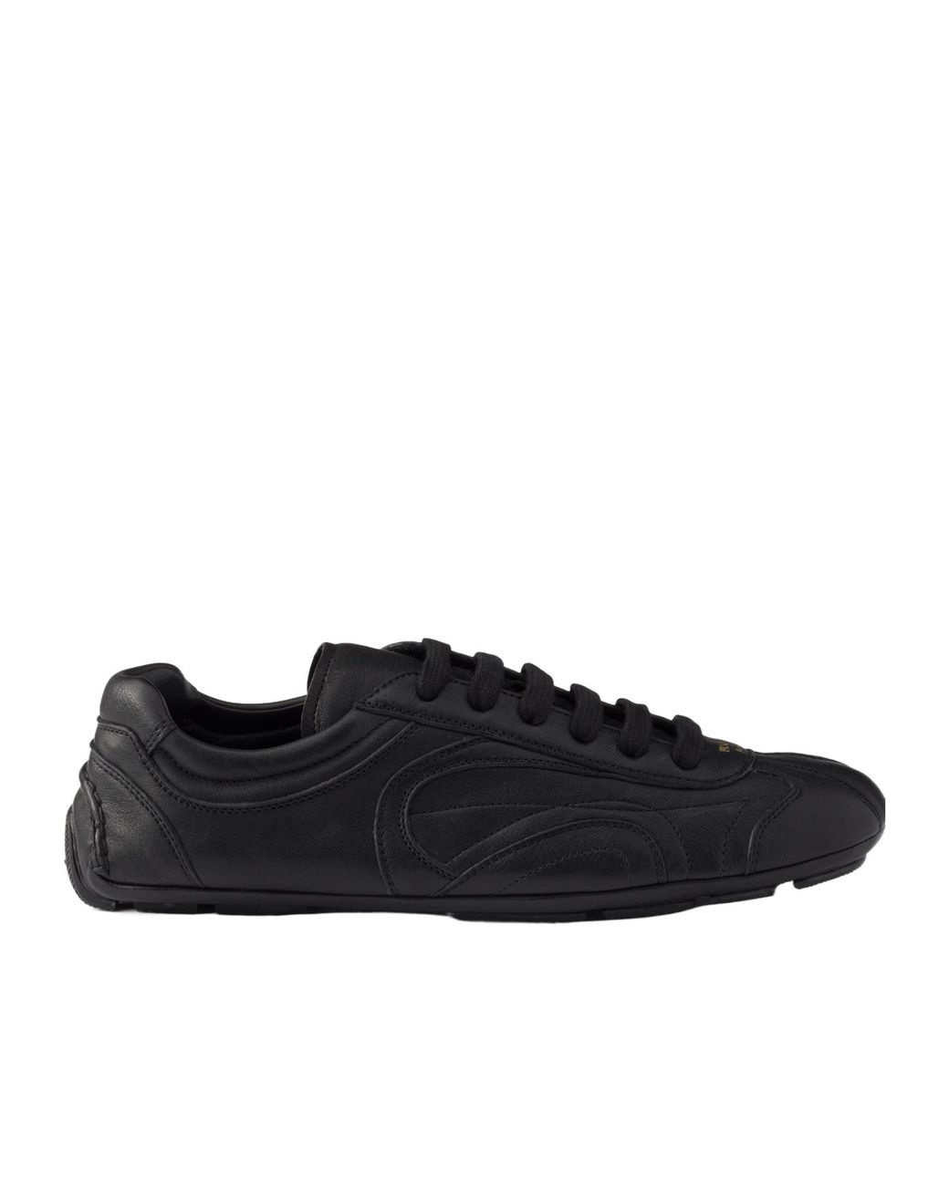 Prada Black Montecarlo Re-Edition 2005 Nappa Leather Sneakers