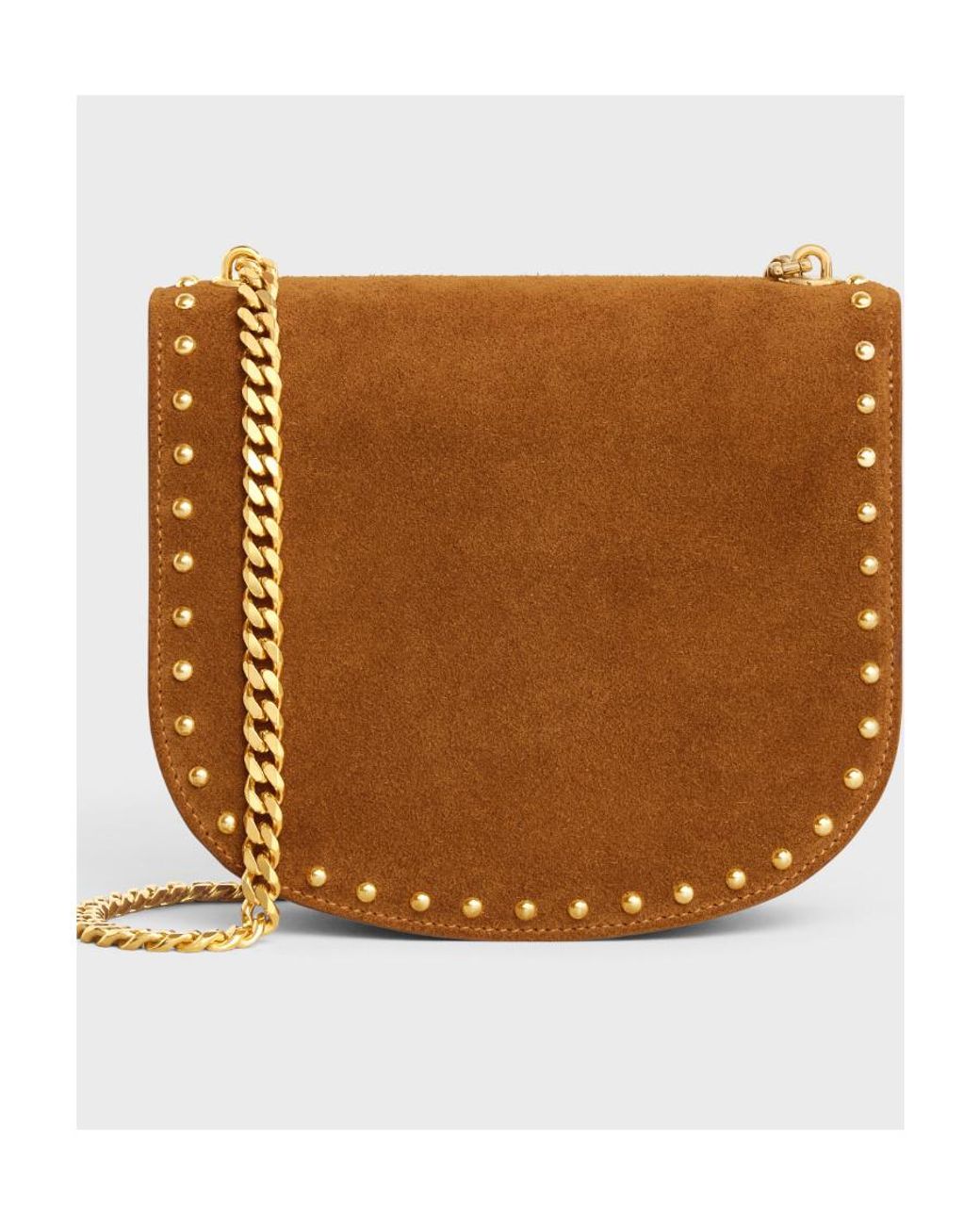 Céline Brown Chain Besace Clea