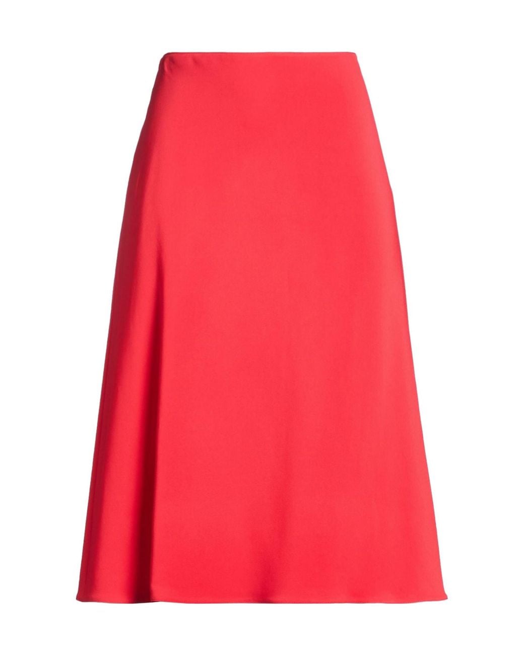 Marni Red Midi Skirt