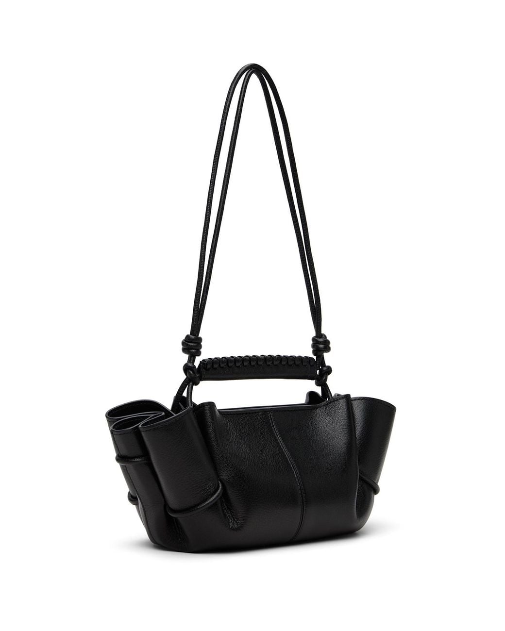Hereu Black Mini Arta Shoulder Bag