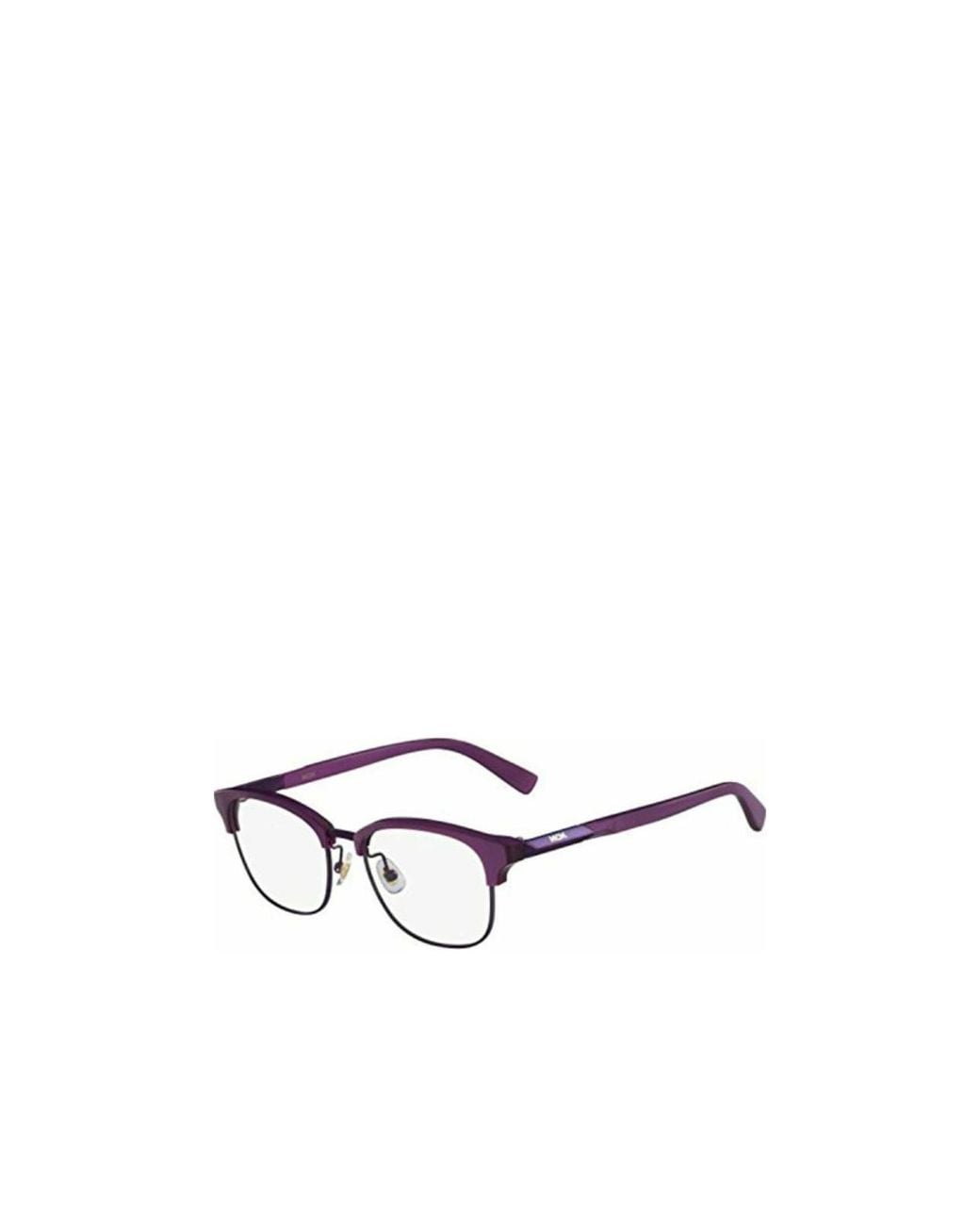 MCM White Square Frame Non-Prescription Glasses
