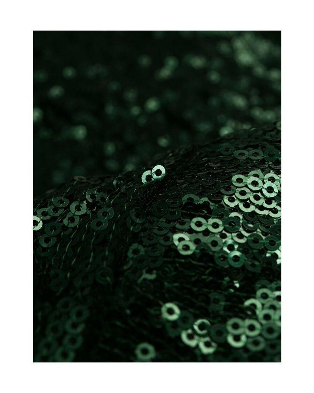 N°21 Green Sequined Pencil Skirt