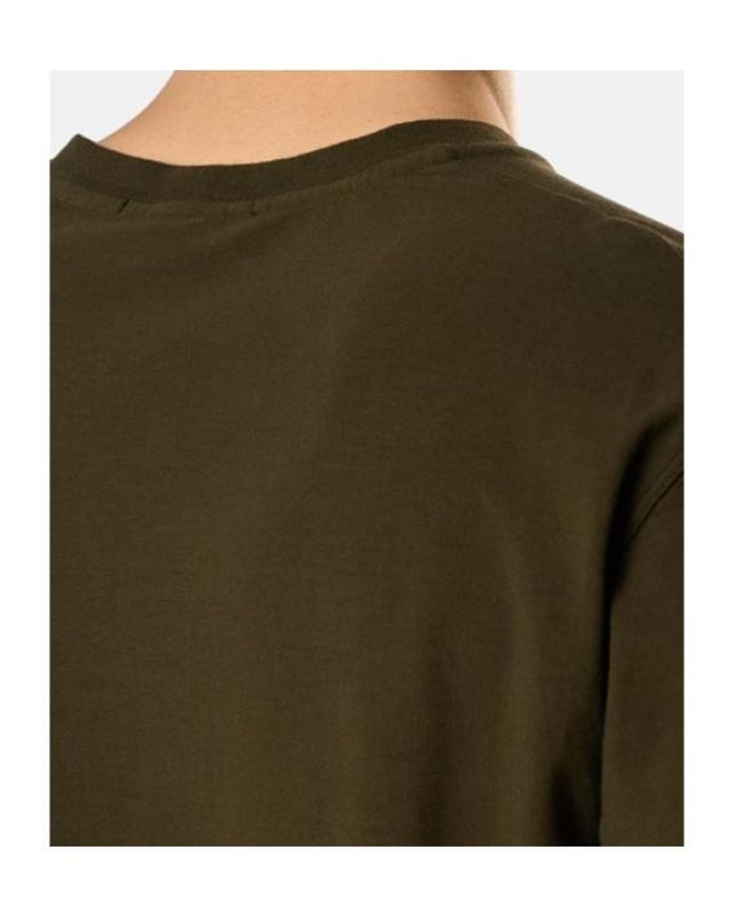 Stone Island Green Slim-Fit Long Sleeved T-Shirt for men