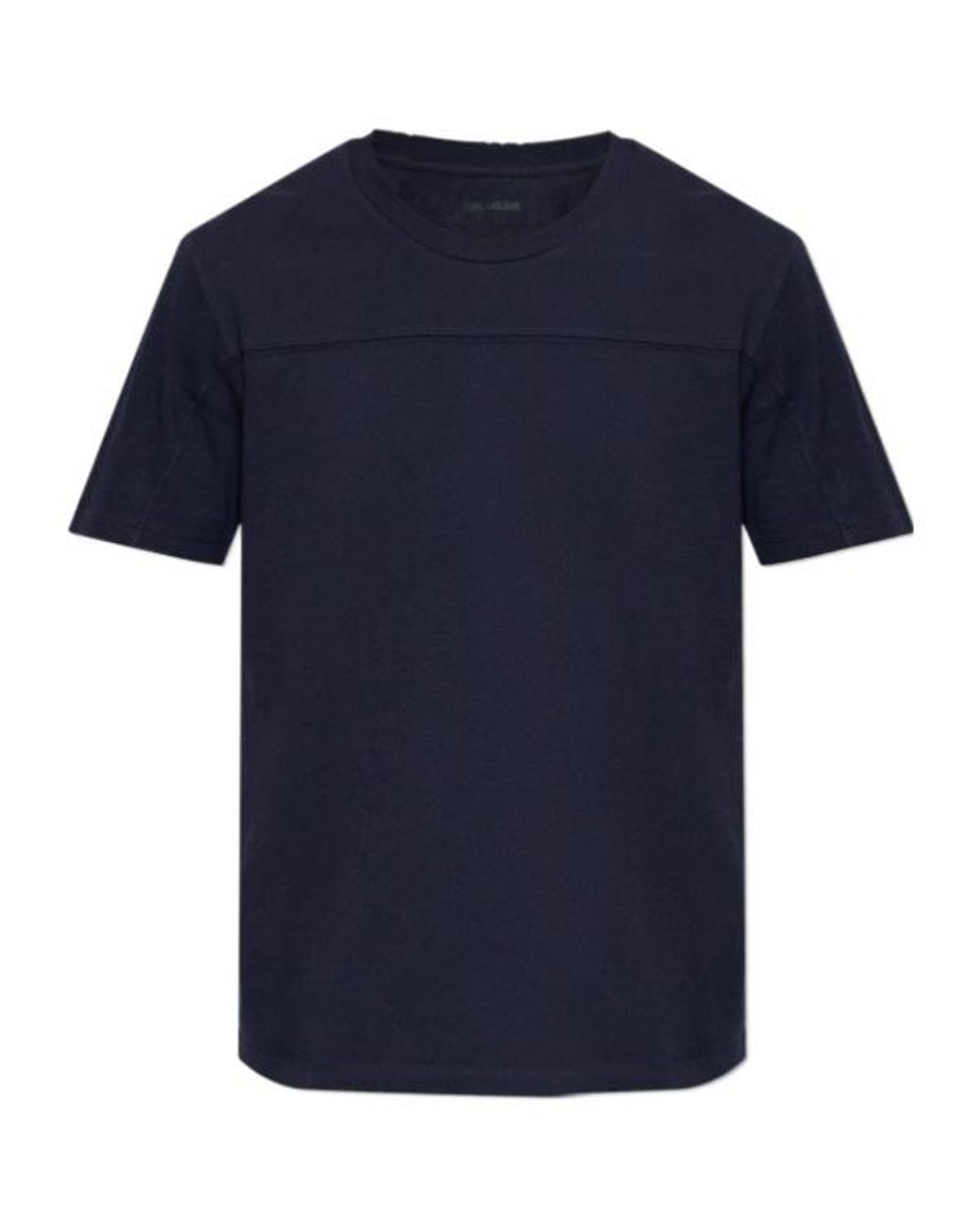 Zadig & Voltaire Blue Tommy T-Shirt for men