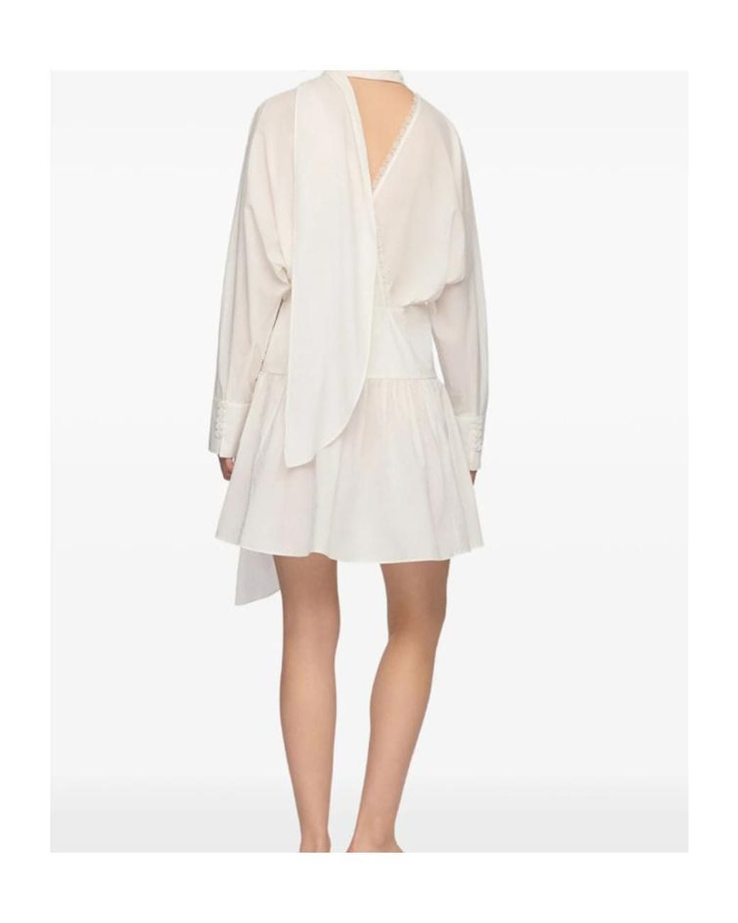 Ganni White Dress