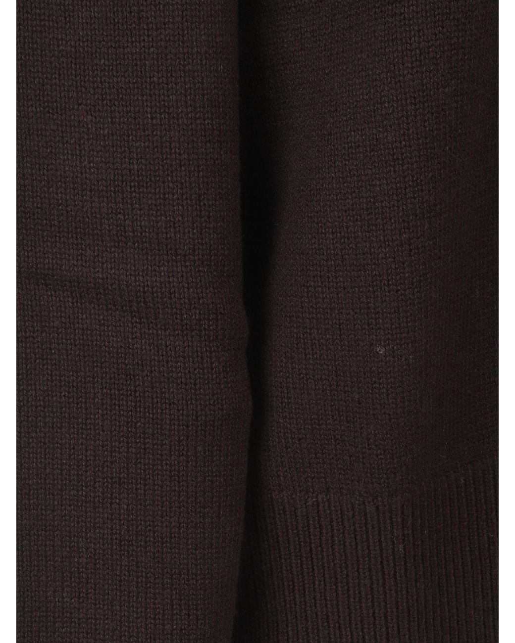 Frankie Shop Black Long-Sleeved Pullover Sweater