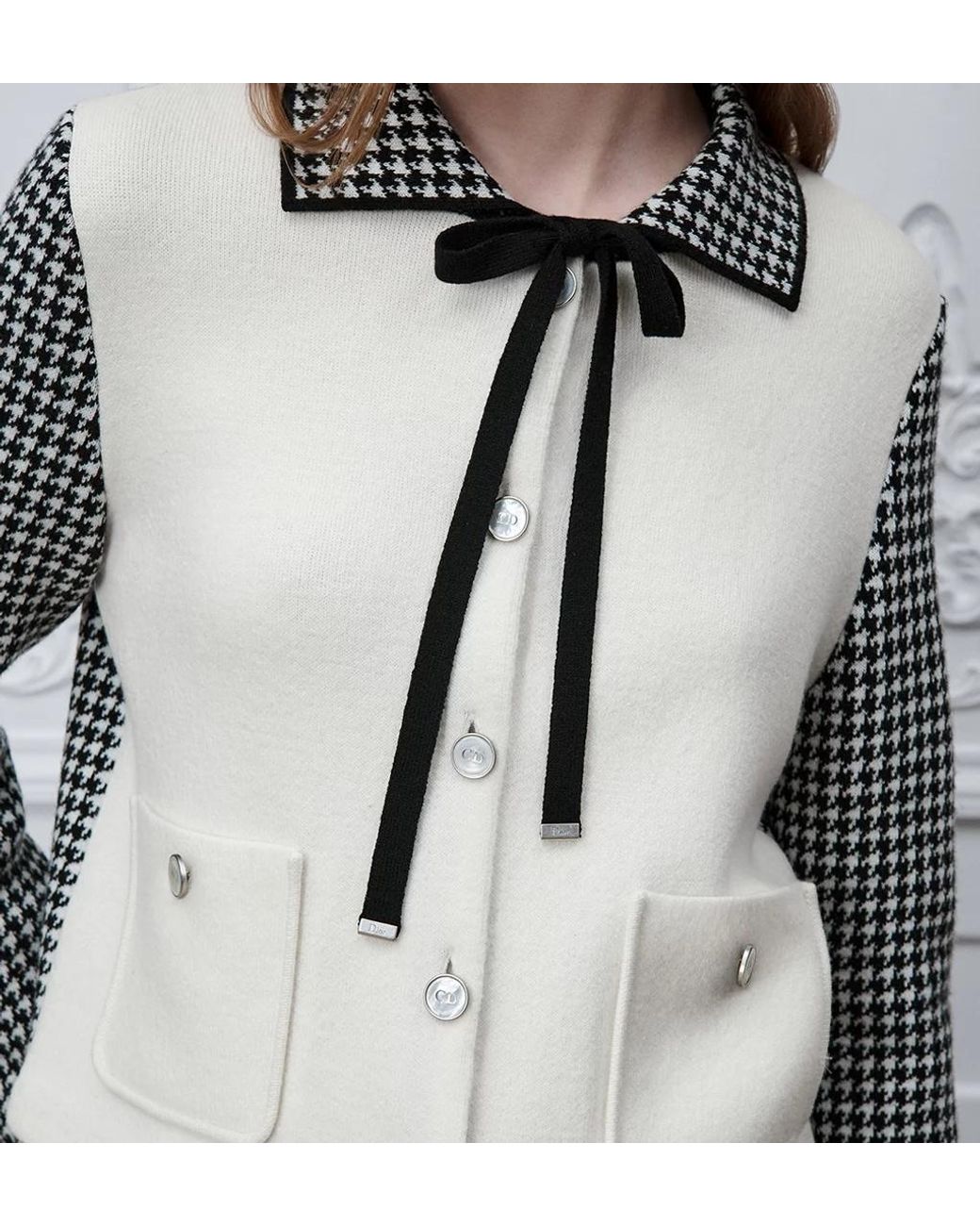 Dior Blue Long-Sleeved Casual Jacket