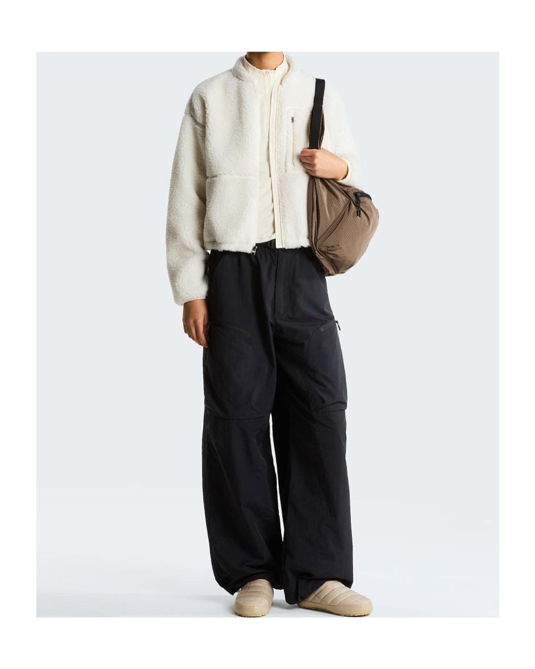 The North Face White Extreme Pile 2 Jacket