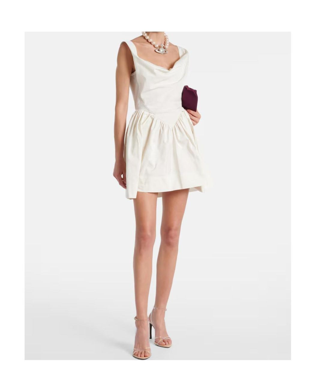Vivienne Westwood Natural Sunday Minidress