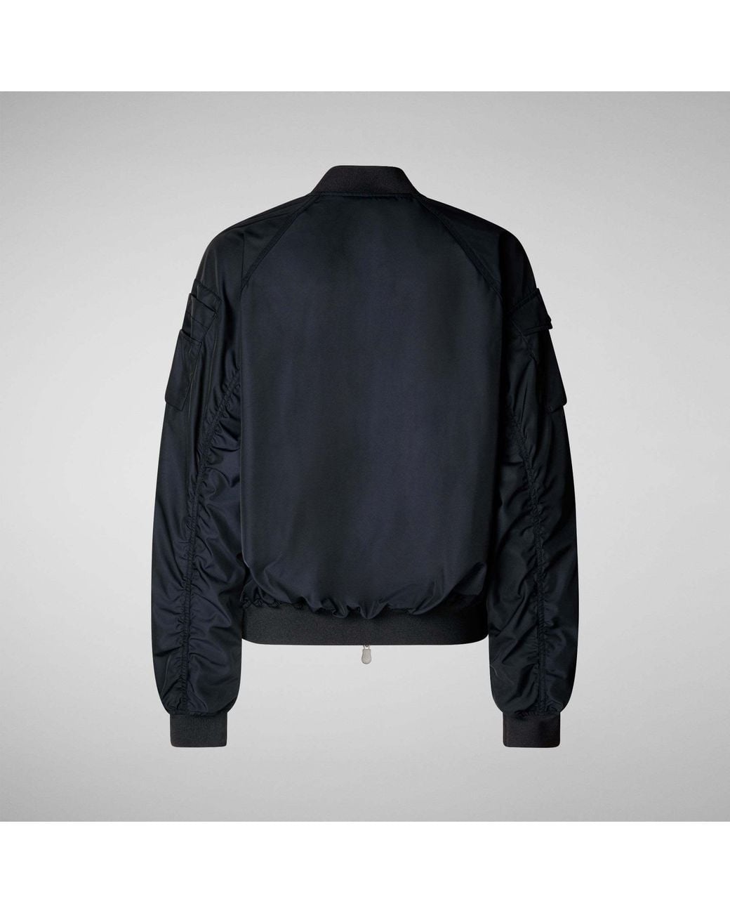 Save The Duck Blue Zip Pocket Bomber Jacket