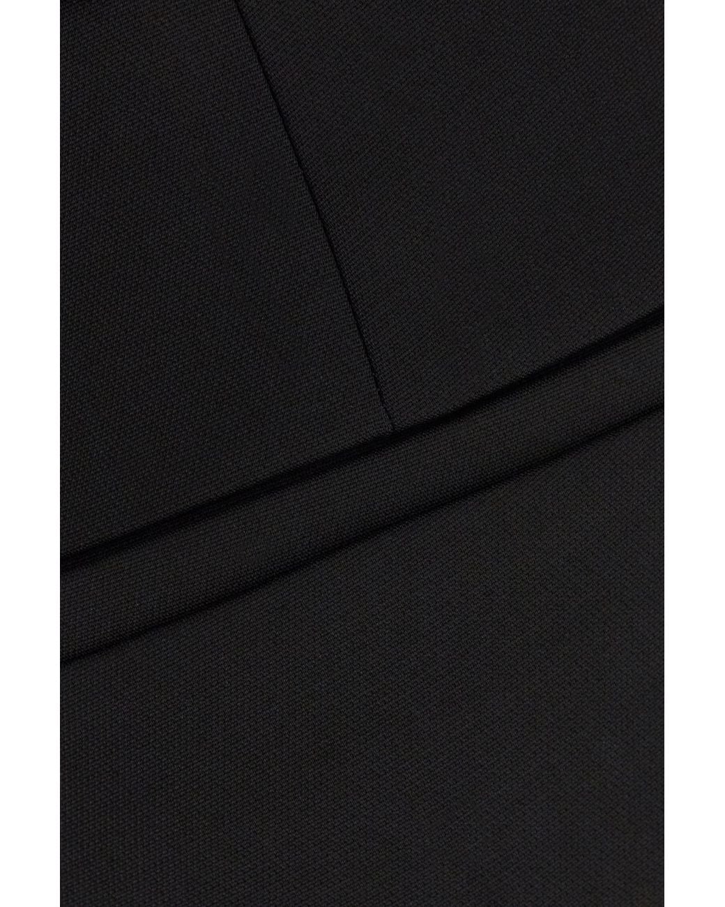 Sportmax Black Pleated Casual Pants