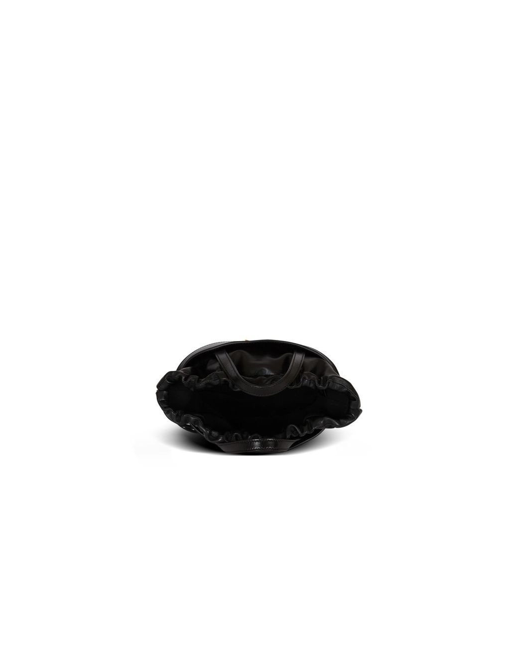 Balmain Shuffle Mini Leather Bag Black