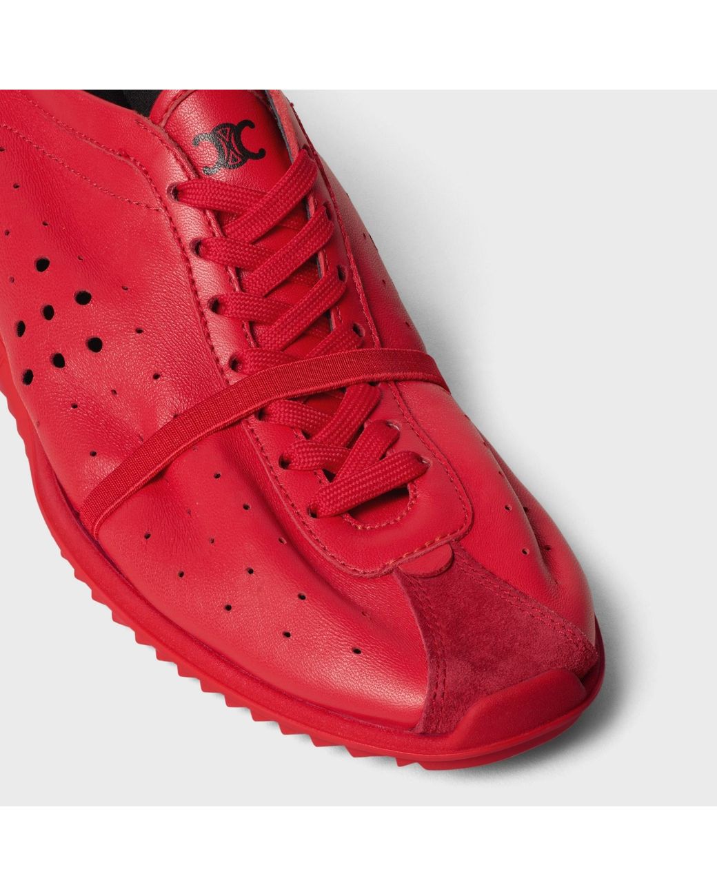 Céline Red Soft Sneaker