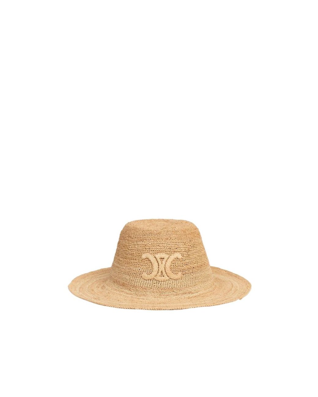 Céline White Triomphe Hat