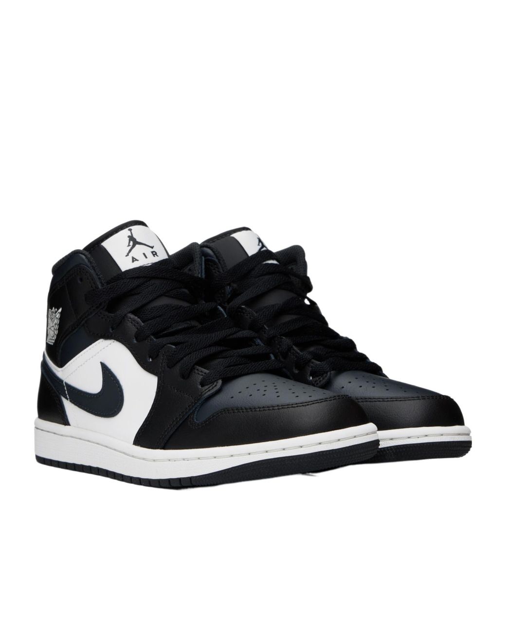 Nike Black Air Jordan 1 Mid for men