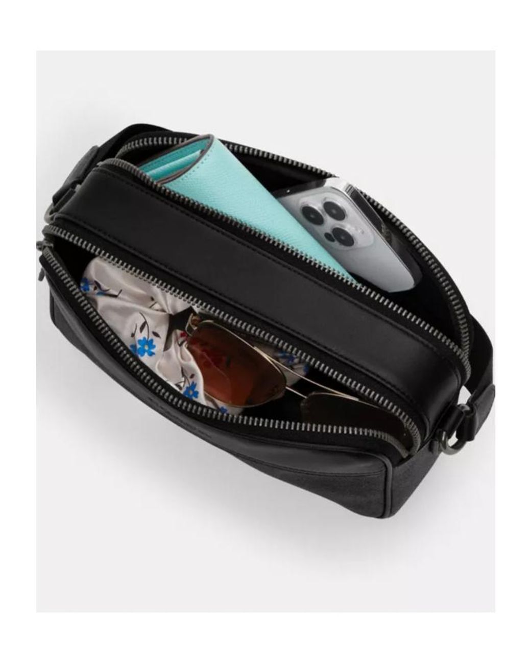 COACH Black Graham Shoulder Bag for men