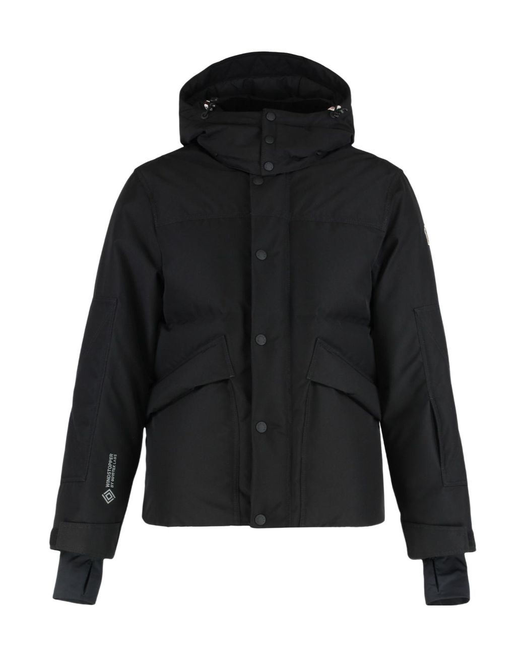 Moncler Black Grenoble Elfin Down Jacket for men