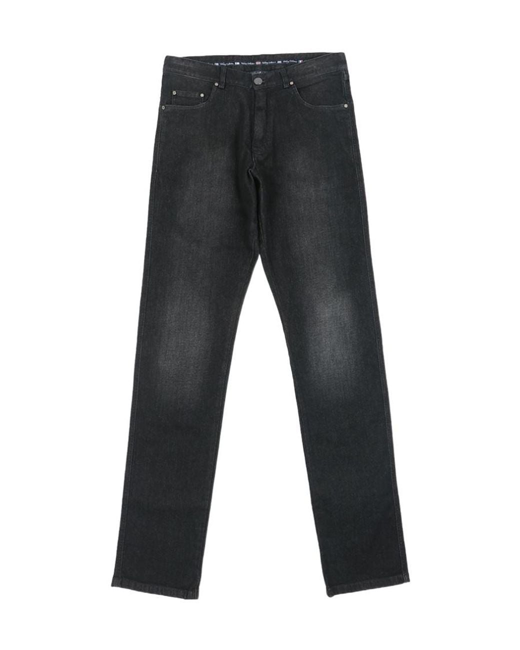 Paul & Shark Gray Logo Jeans for men