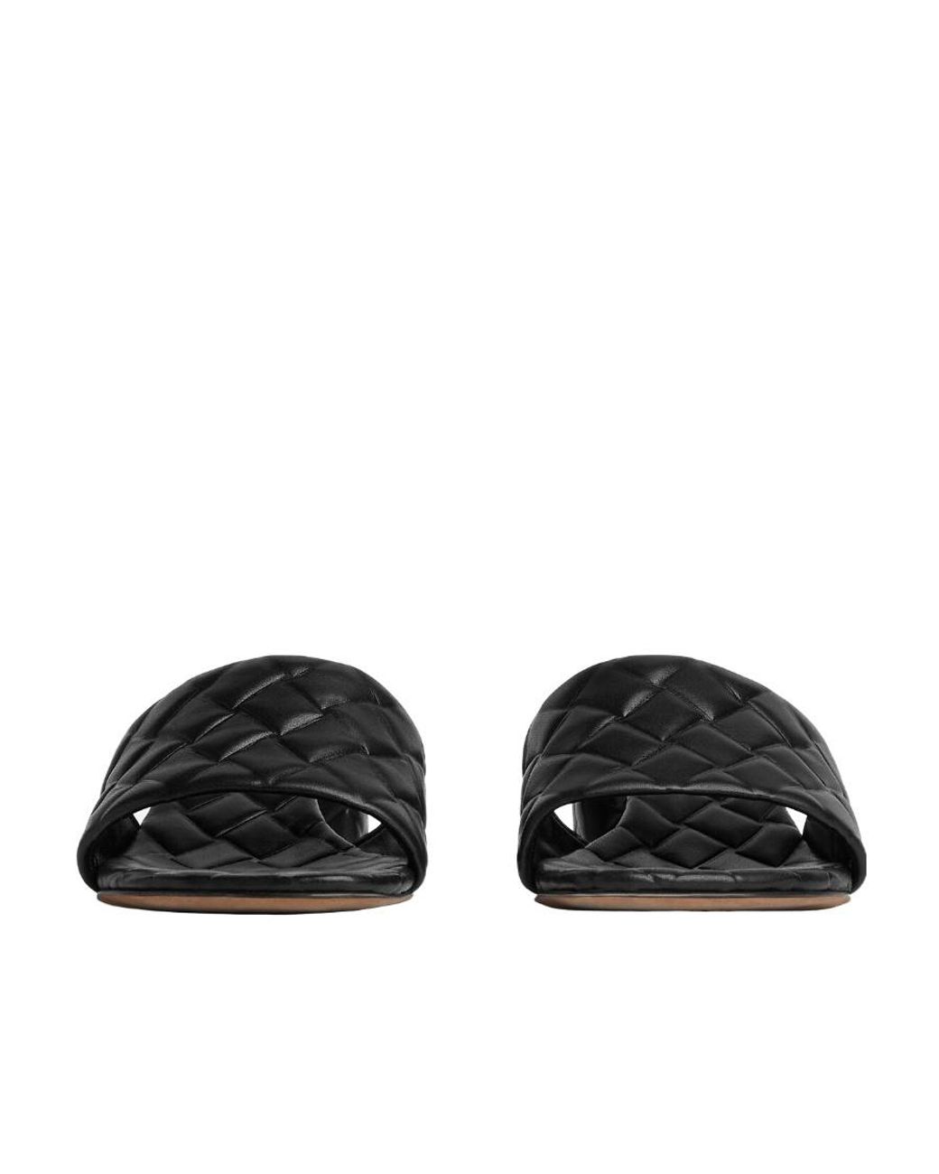 Bottega Veneta Black Amy Slip-On Mules