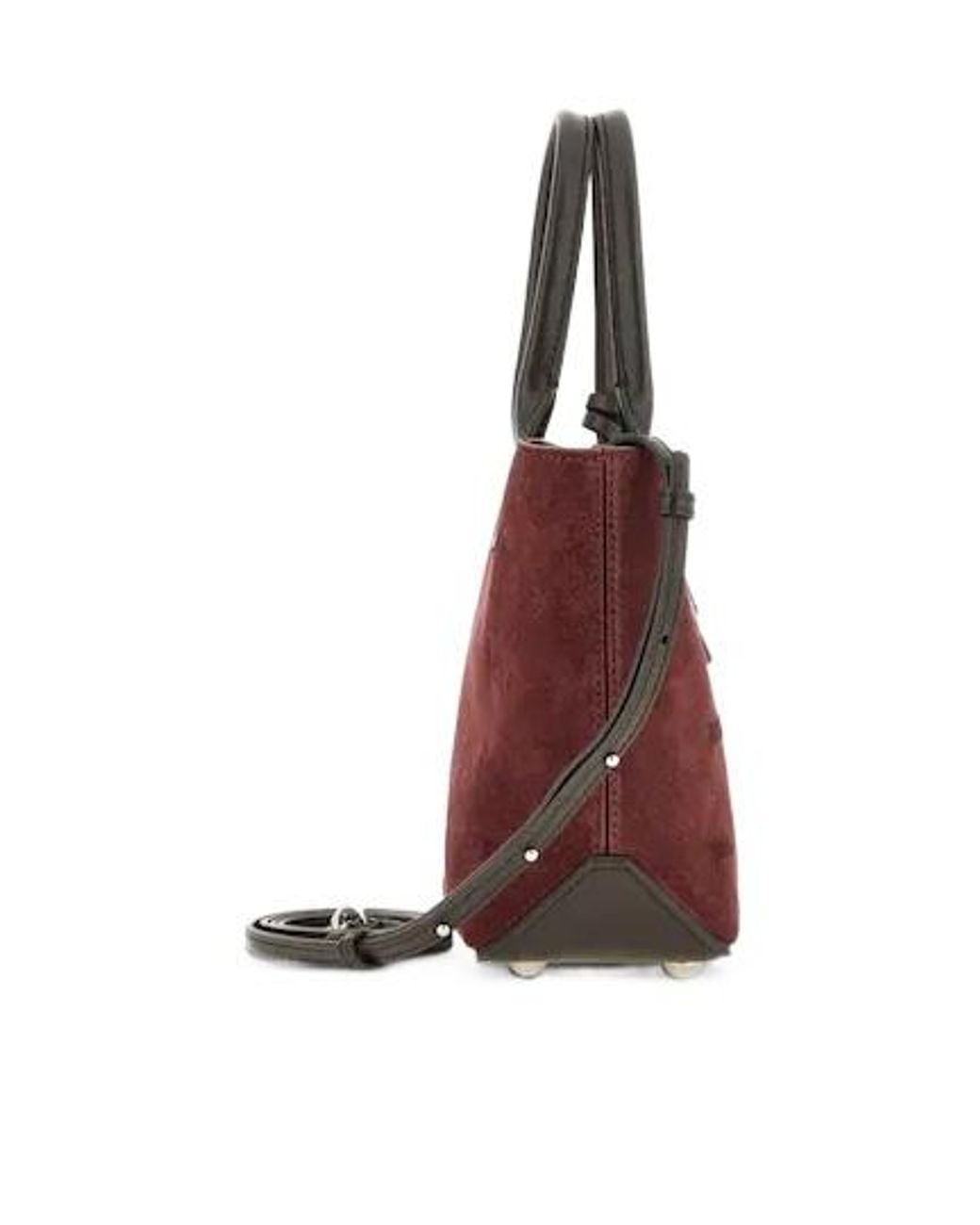 Hogan Red Address Shopping Bag