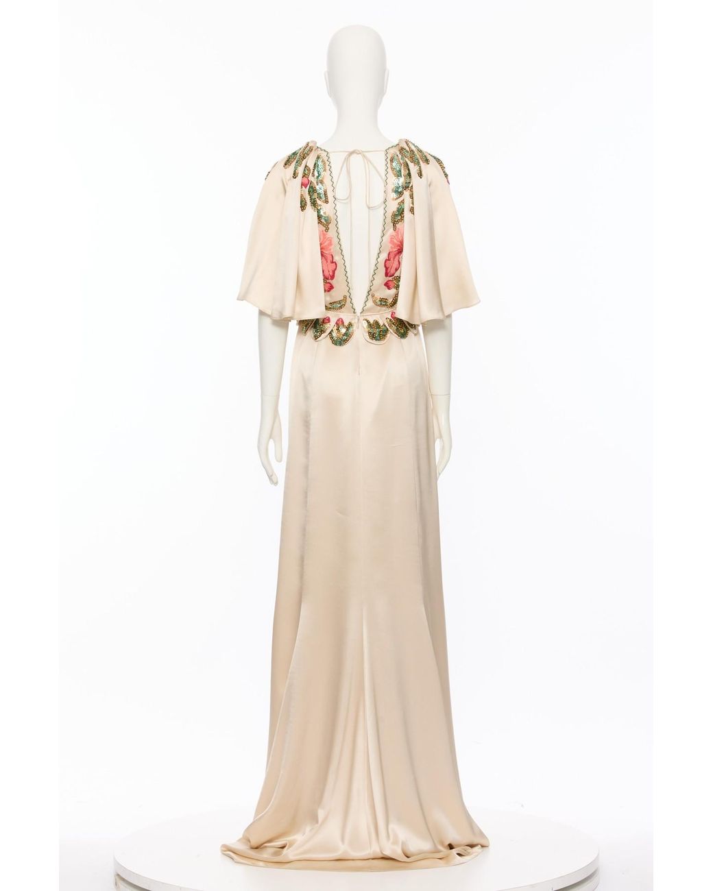 Valentino White V-Neck Dress