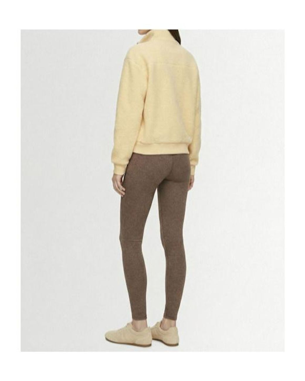 Varley Natural Jaylin Half-Zip Teddy Jacket